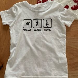 Boys 3T basketball shirt